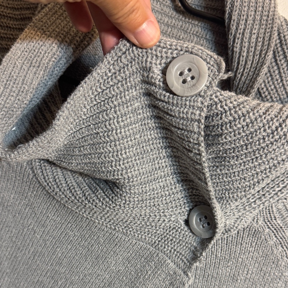 To the Max Gray Cowl Neck Women's Sweater - Picture 3 of 3